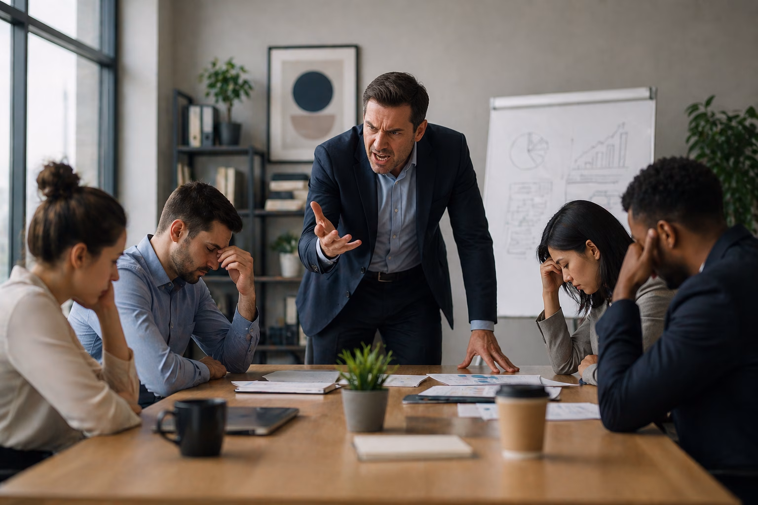 Signs of low emotional intelligence in workplace leadership